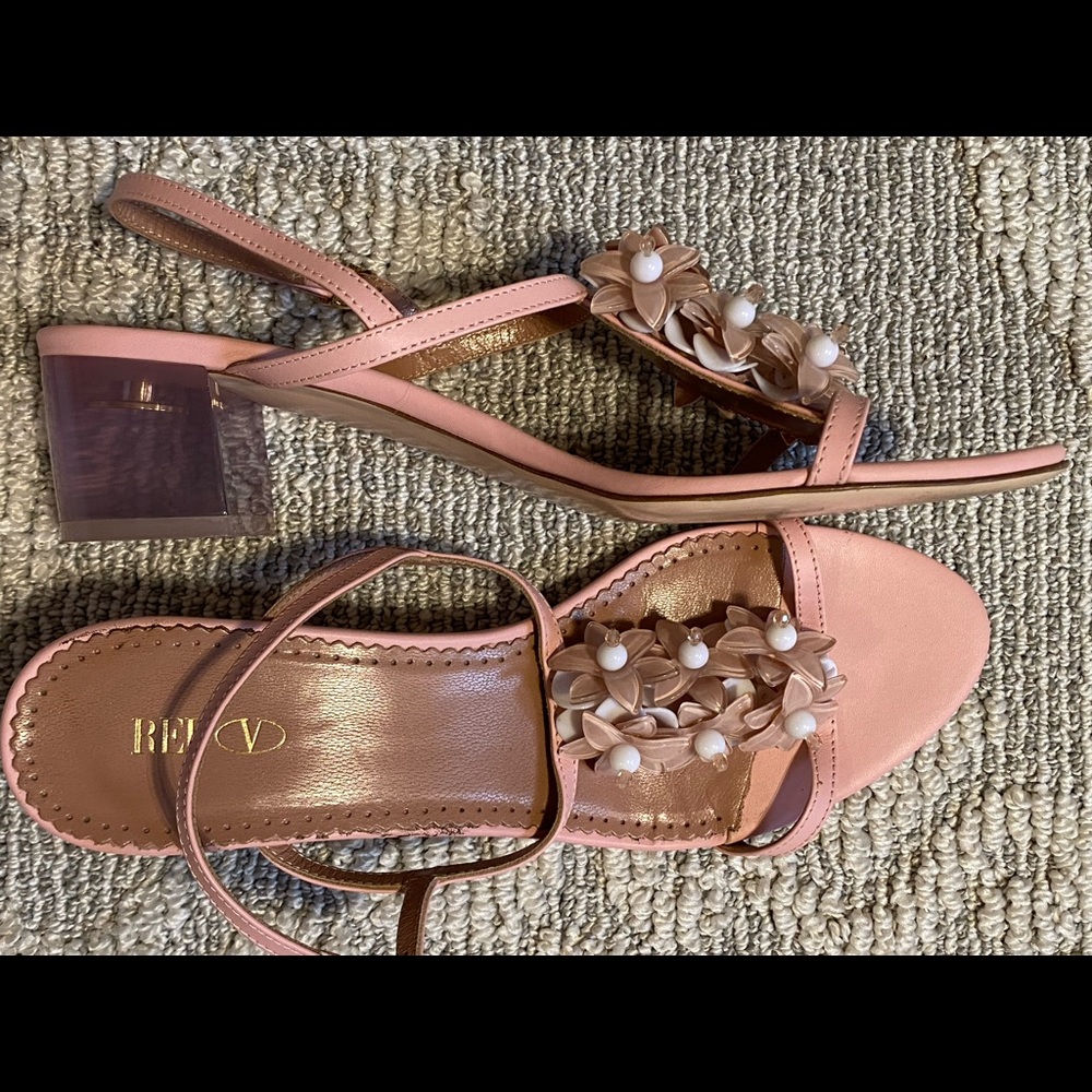 RED by Valentino Pink Strappy Heels EU 39. EUC - Picture 3 of 12